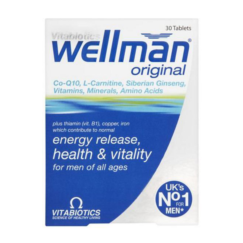 VB wellman男士复合维生素营养片