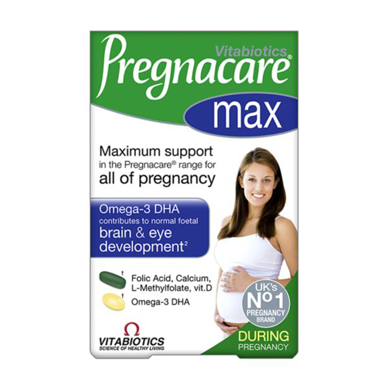 VB Pregnacare Max孕妇复合维生素叶酸鱼油(56+28粒）